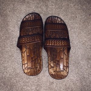 Brown sandals